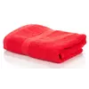 Полотенце махровое  красное 40х70см